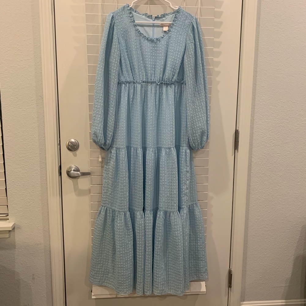 Rachel Parcell blue maxi dress